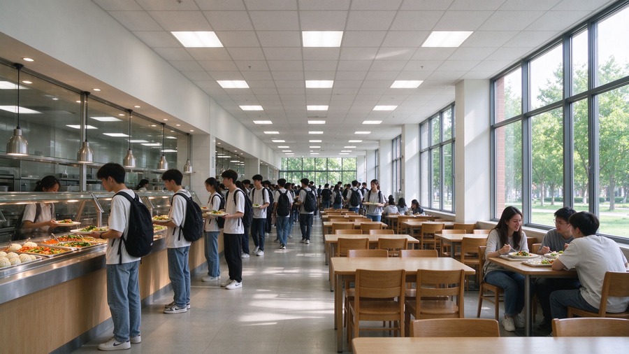 高校智慧食堂升级：数字化构建校园健康就餐新生态